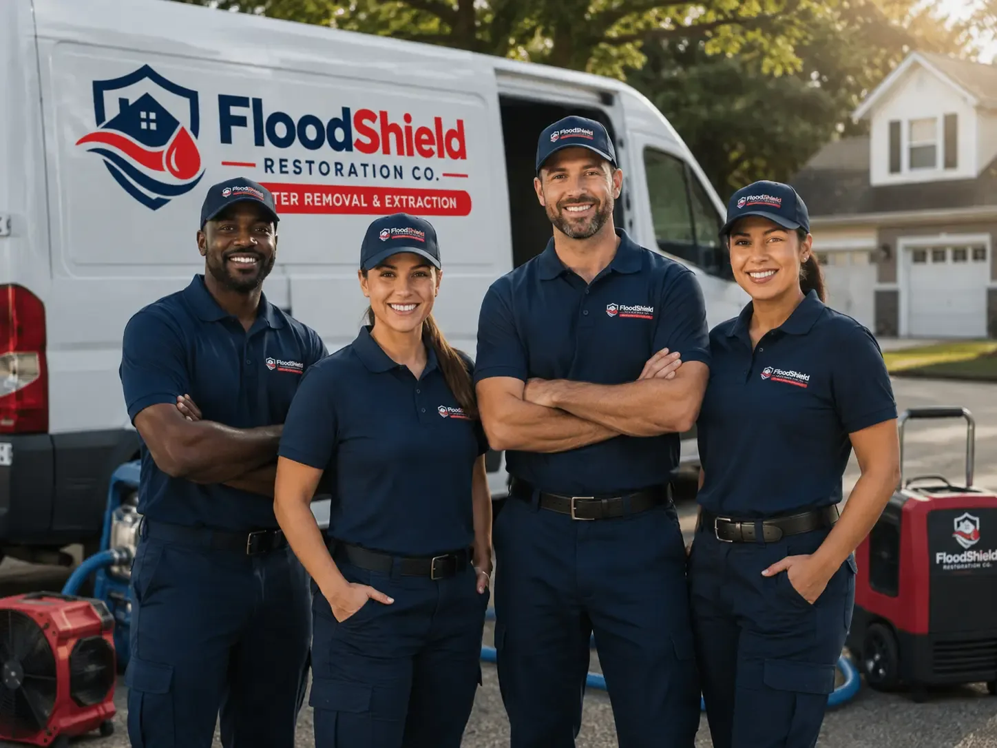 Flood Damage Restoration company in New Boston, MI