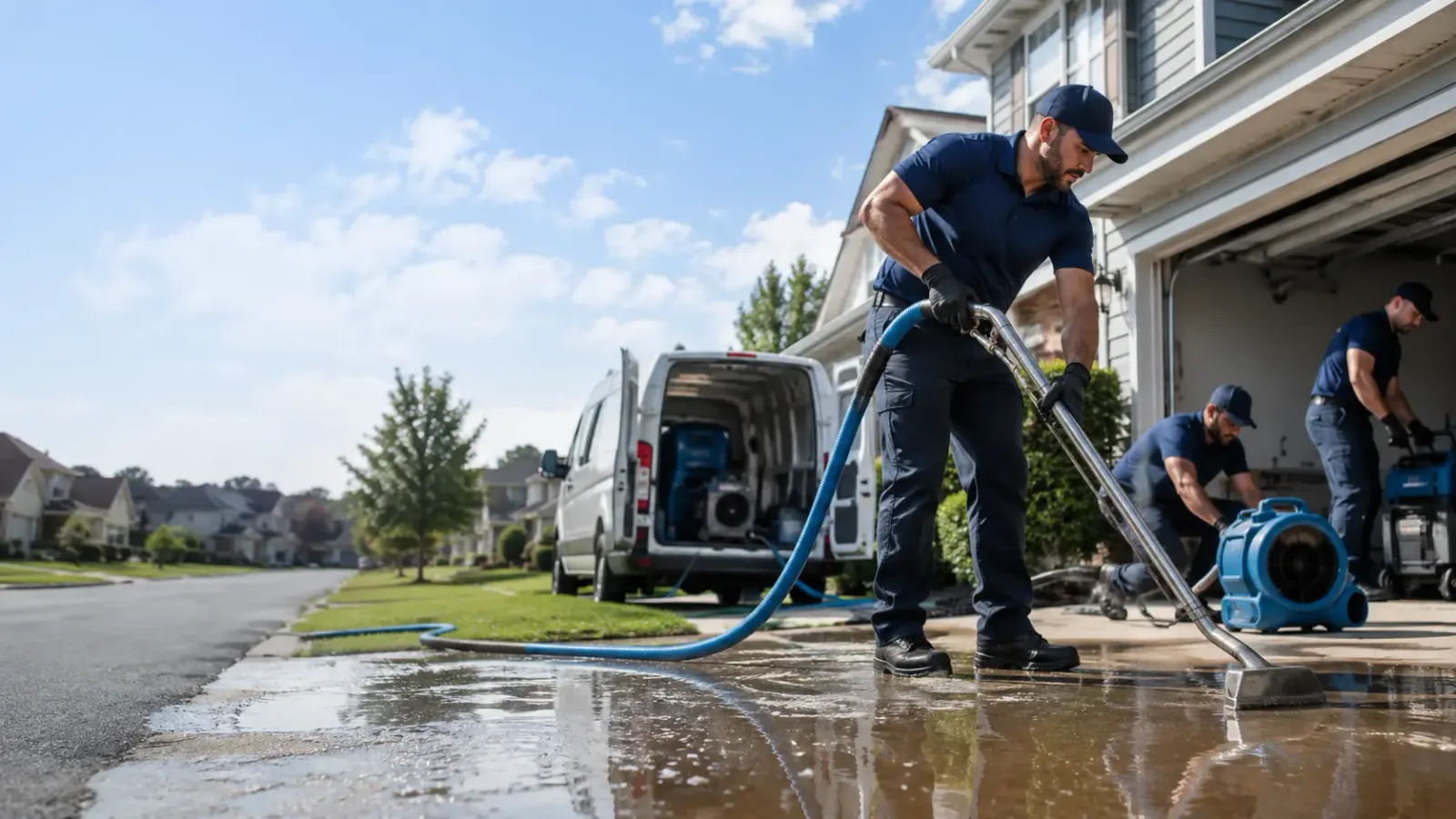Flood Damage Restoration in New Boston, MI
